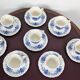 16-piece ceramic coffee set from Sarreguemines