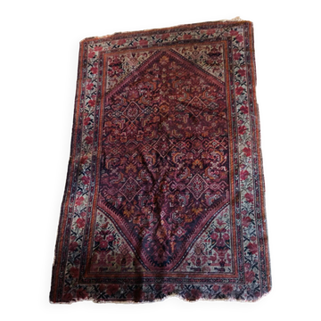Oriental rug made of pure virgin wool, hand-knotted, early 20th century.