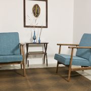 Pair of armchairs Henryk lily 300-190s 1970