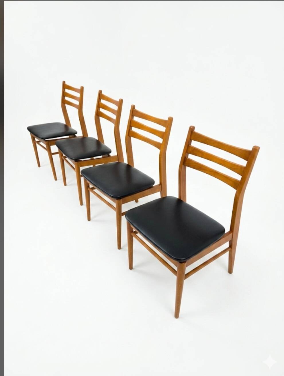 4 Scandinavian chairs from the 1960s