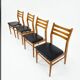 4 Scandinavian chairs from the 1960s