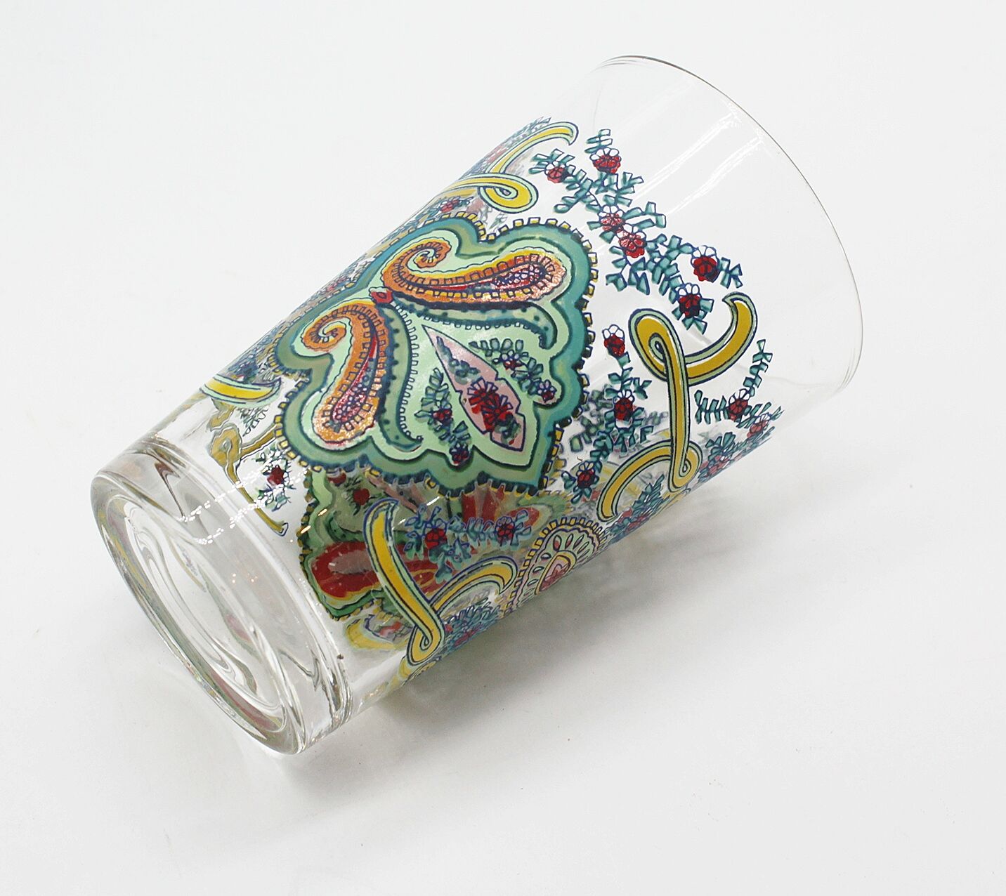 Lot of 4 Moroccan tea glasses