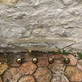 Vintage wall-mounted coat rack