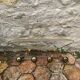 Vintage wall-mounted coat rack
