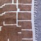 Handwoven natural wool rug 1.6/2.6 m