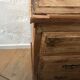 Wooden chest of drawers iron handles