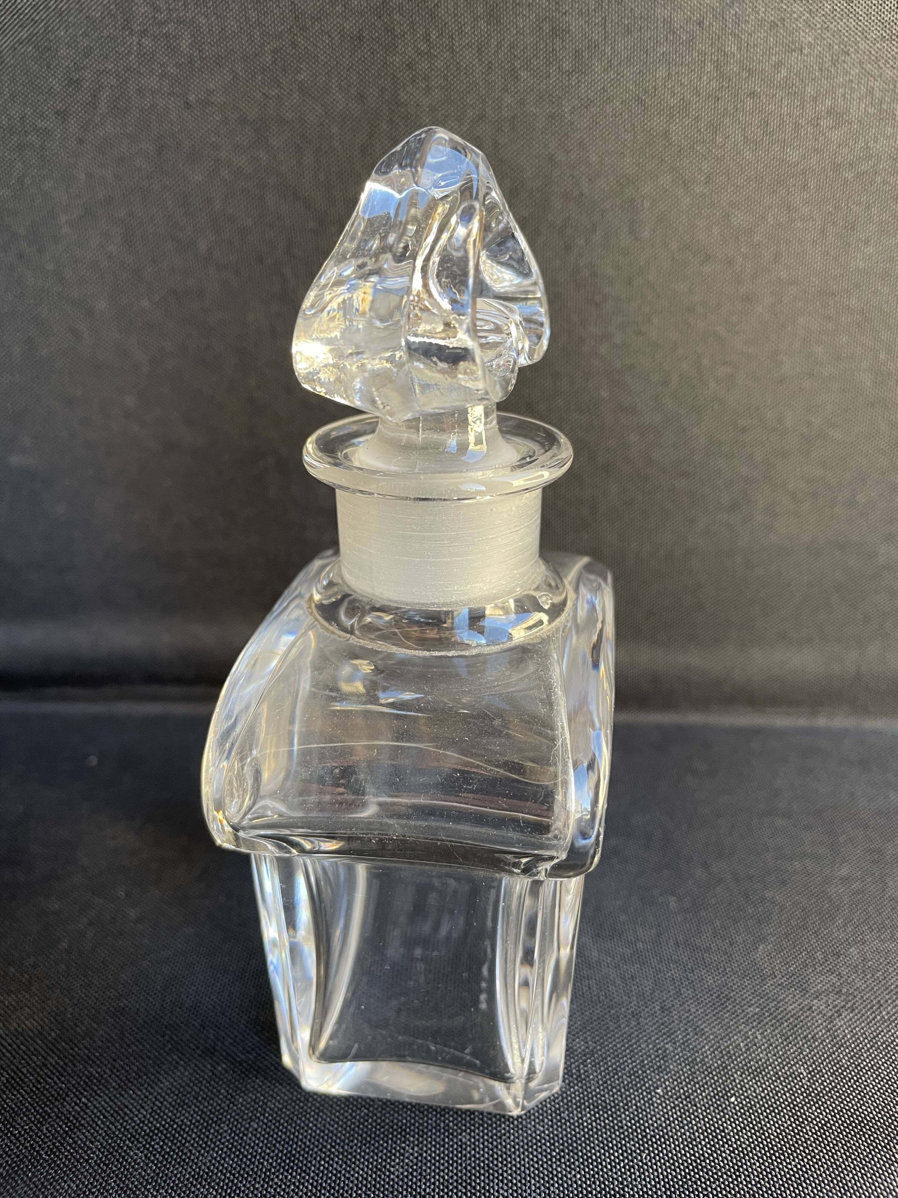 Georges Chevalier - Baccarat - Empty perfume bottle in Cut crystal