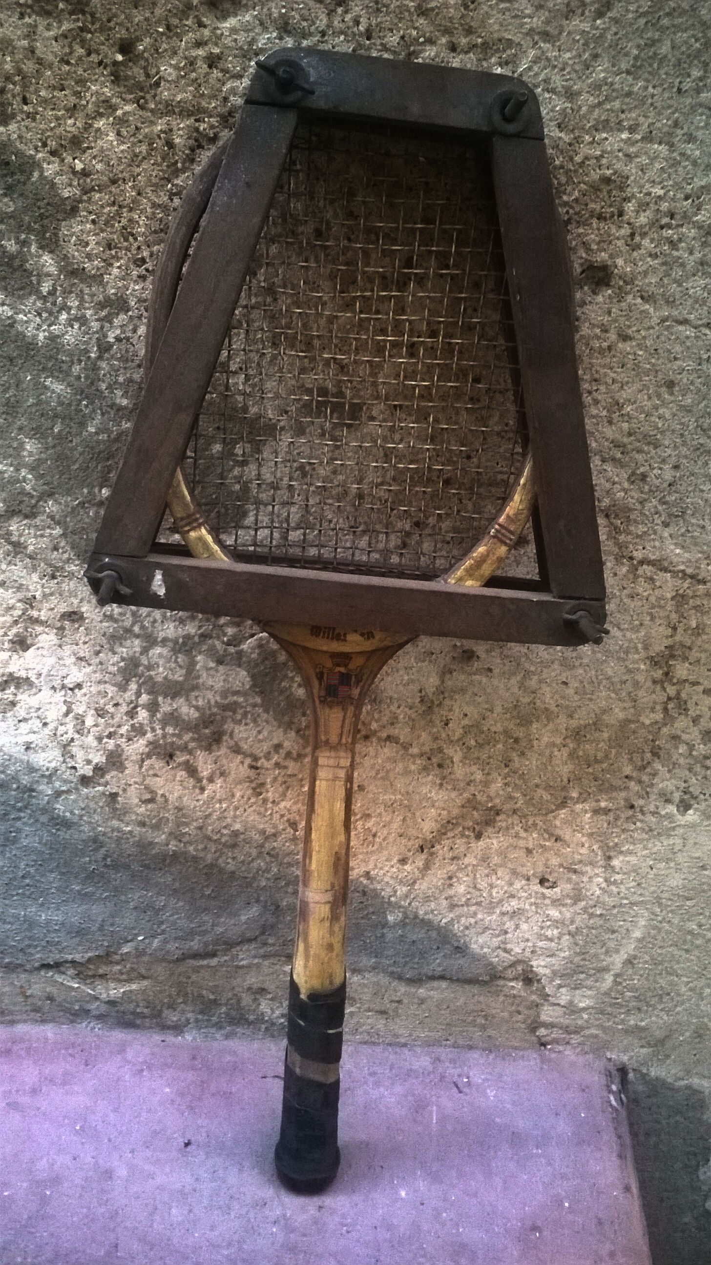 Vintage tennis racket