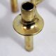 Set of 3 modular nagel candle holders