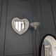 Vintage 80s rattan mirror