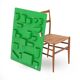 Wall organiser Utensilo green by Dorothee Becker-Maurer for Design M, 1970s
