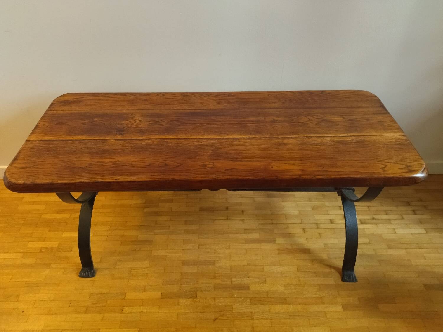 Vintage oak coffee table