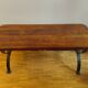 Table basse vintage en chêne
