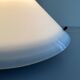 Simple opal glass wall light from the mid-century by Lamperti, 1960s, Italy.