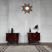 Paire de table de nuit 1950