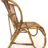 Van Rohe Noordwolde rattan chair, 1960