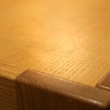 Mid-Century Modern Italian Square Light Wood Coffee Table by Piero Lissoni for Cassina, 1960s