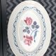 Oval dish sarreguemines digoin