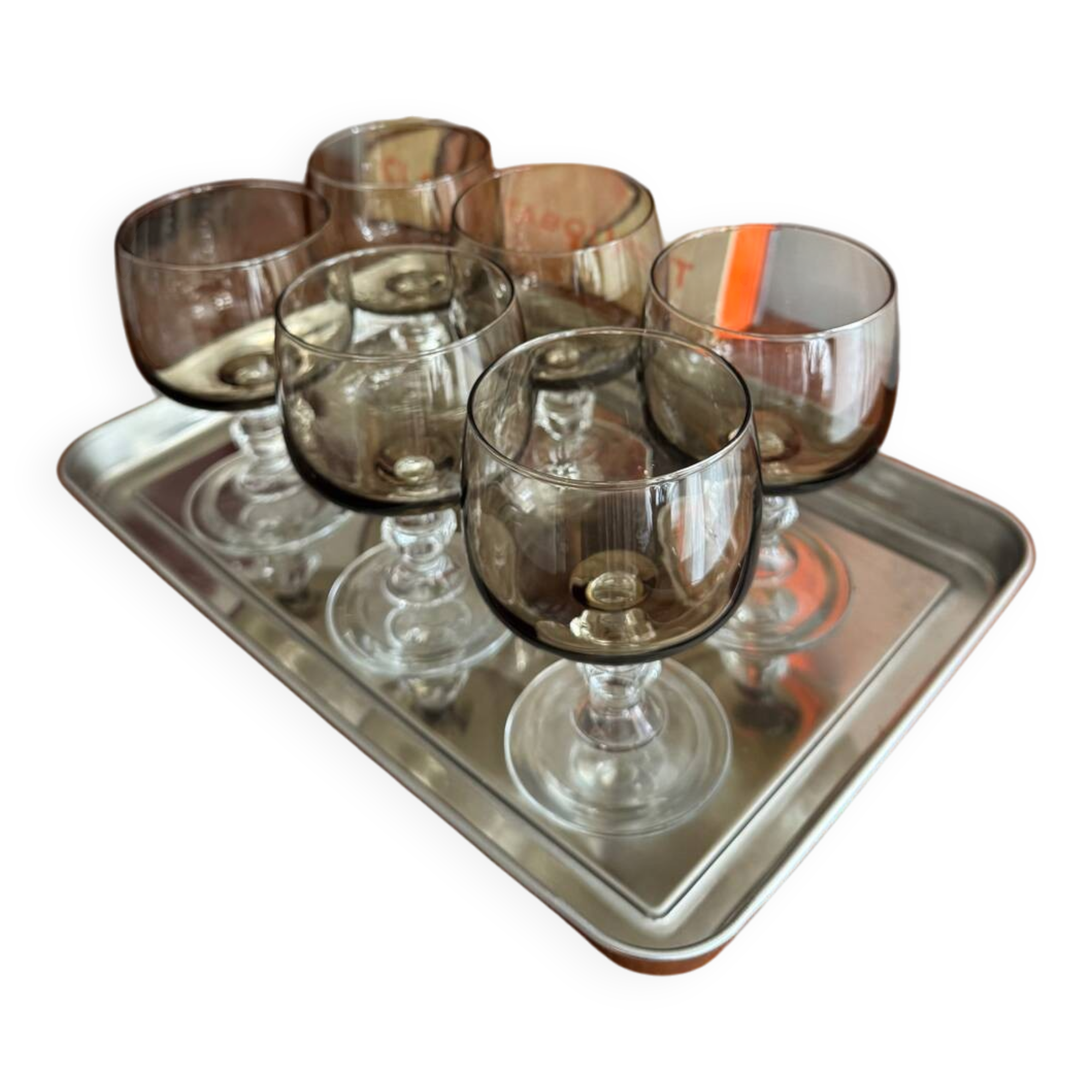 Set of 6 liqueur glasses - Luminarc Domaine model