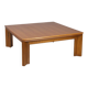 Vintage 1970s "Mou" wooden coffee table designed by Afra & Tobia Scarpa