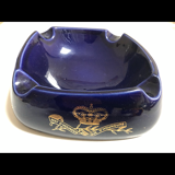 Large ashtray in vintage earthenware Champagne de Castellane