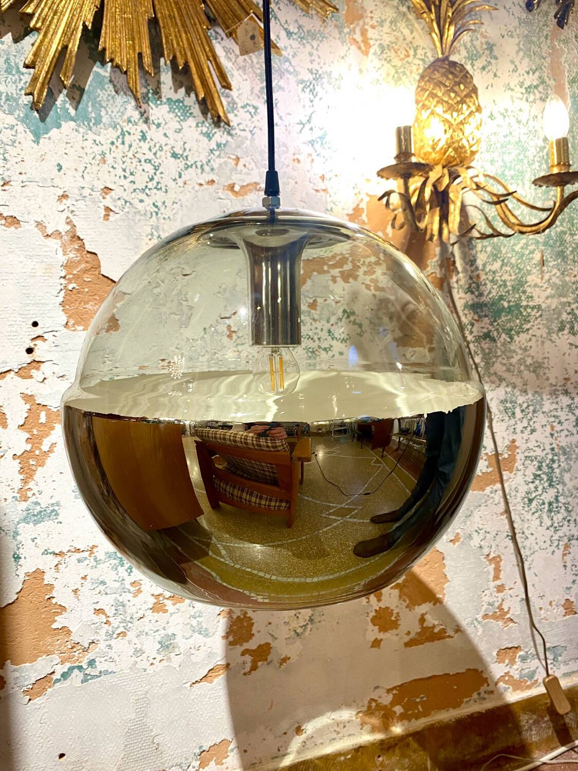 Peill & Putzler Space Age Chandelier 1960