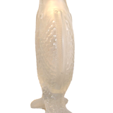 Crystal fish vase by bayel royal crystal of champagne