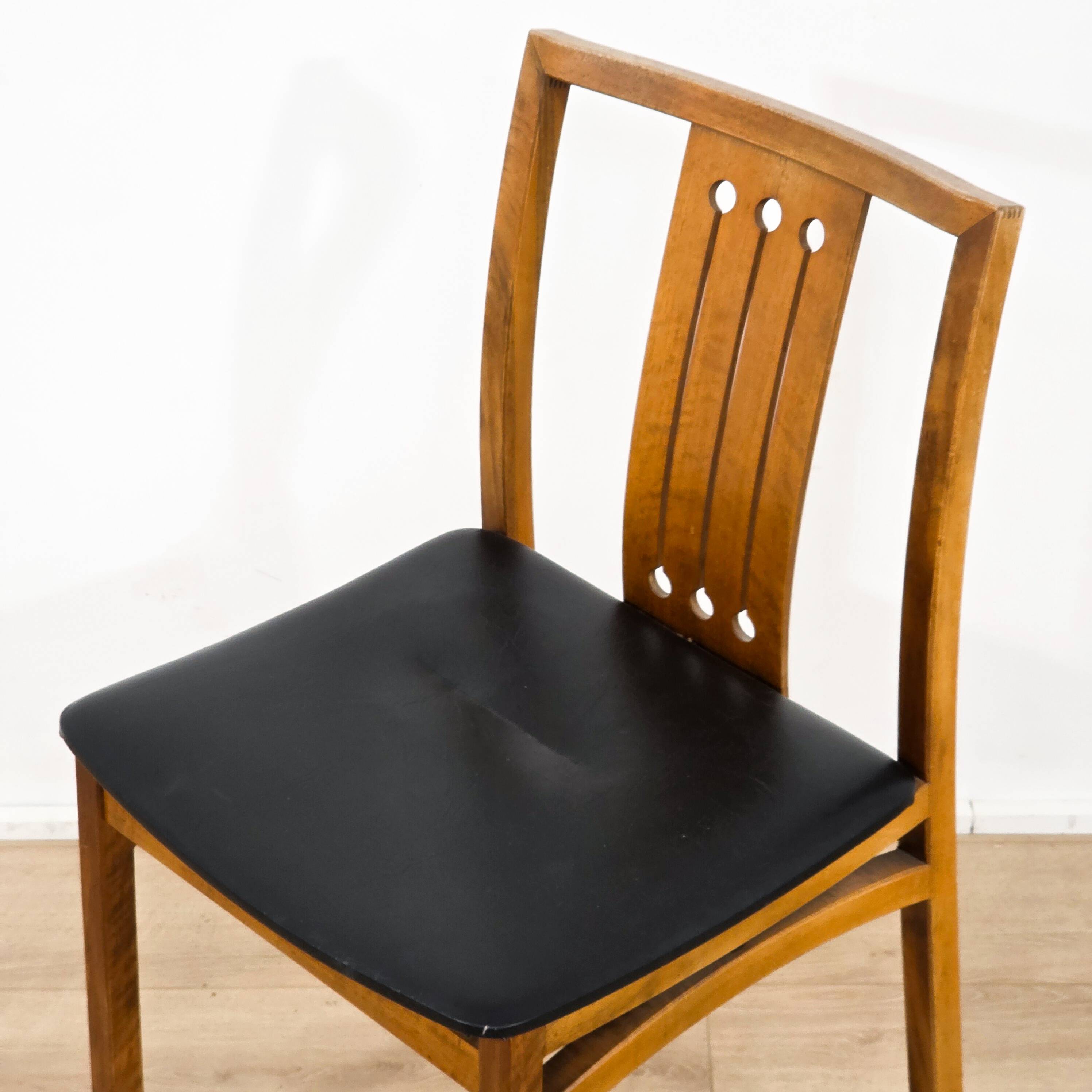 Ensemble de 6 chaises scandinaves par Jacques Hauville - 1960