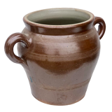 Glazed stoneware jar