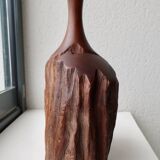 Vase Sculpture 20th Century Australian Rosewood DLG Doug Ayers