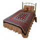 vintage crochet bedspread made of granny squares