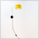 Yellow wall lamp Space Age by Arnold Berges for Staff – Germany, 1970s