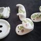 Wall mounted coat rack: Paris porcelain bathroom accessories