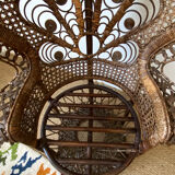 Emmanuelle peacock armchairs