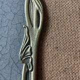 Art Nouveau gilded brass frame before 1900