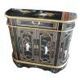 Glossy black lacquer Chinese buffet