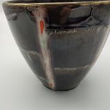 Cache pot en céramique émaillée ü-keramik années 50