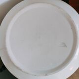 Plate Esterel charcoal salins baths