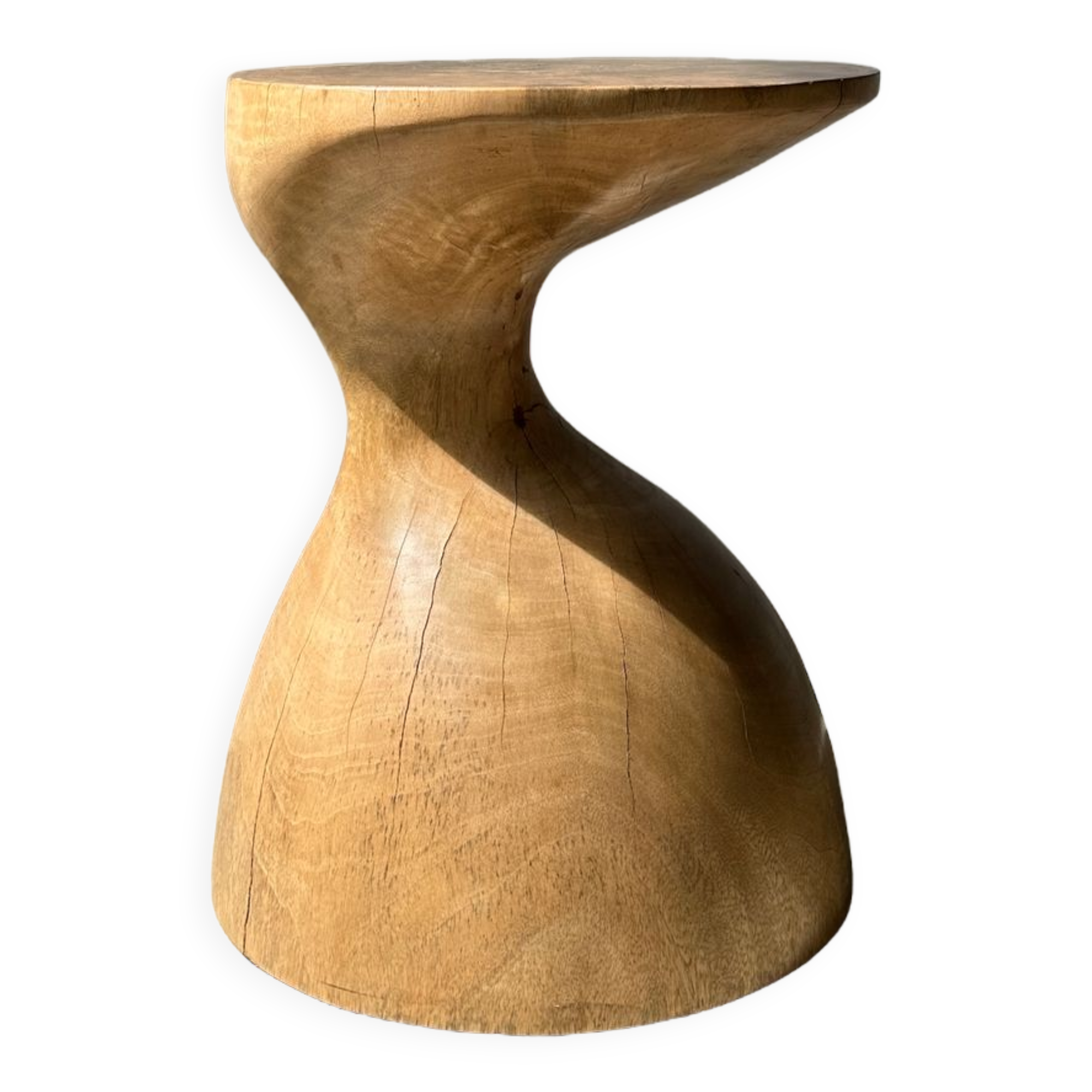 Solid wood sofa end