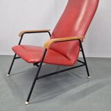 Rare Midcentury Easy Armchair, Sweden, 1960s