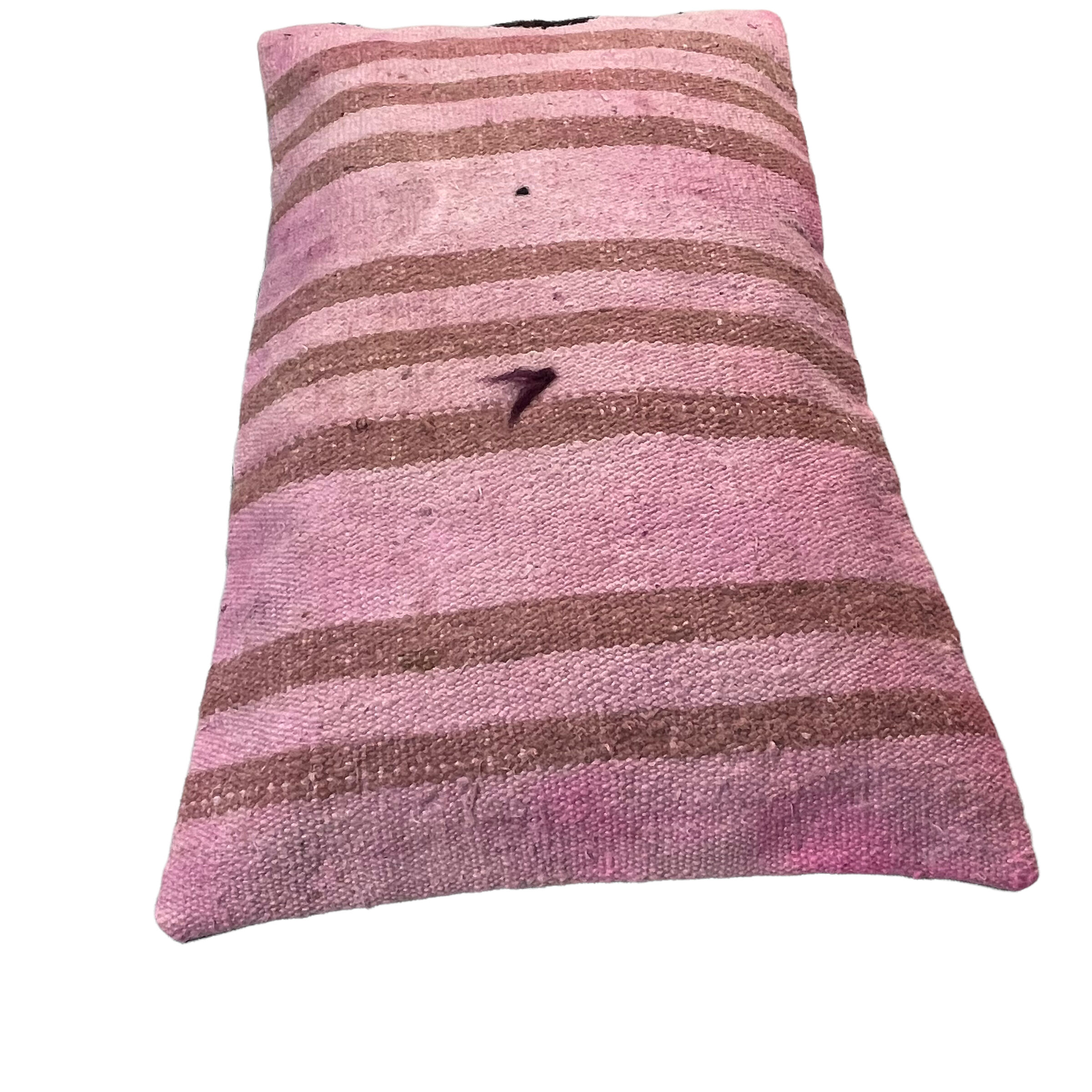 Housse de coussin vintage turque faite à la main, 30 x 50 cm