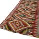 Turkish Handmade Vintage Anatolian Kilim 150 cm x 297 cm