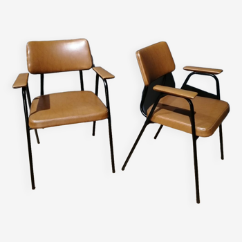 Paire de fauteuils de Pierre Guariche pour Meurop, 1960