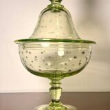 Baccarat/Saint Louis Compotier Ouraline crystal