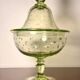 Baccarat/Saint Louis Compotier Ouraline crystal