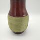 Swedish vase in pistachio sandstone and ox blood
