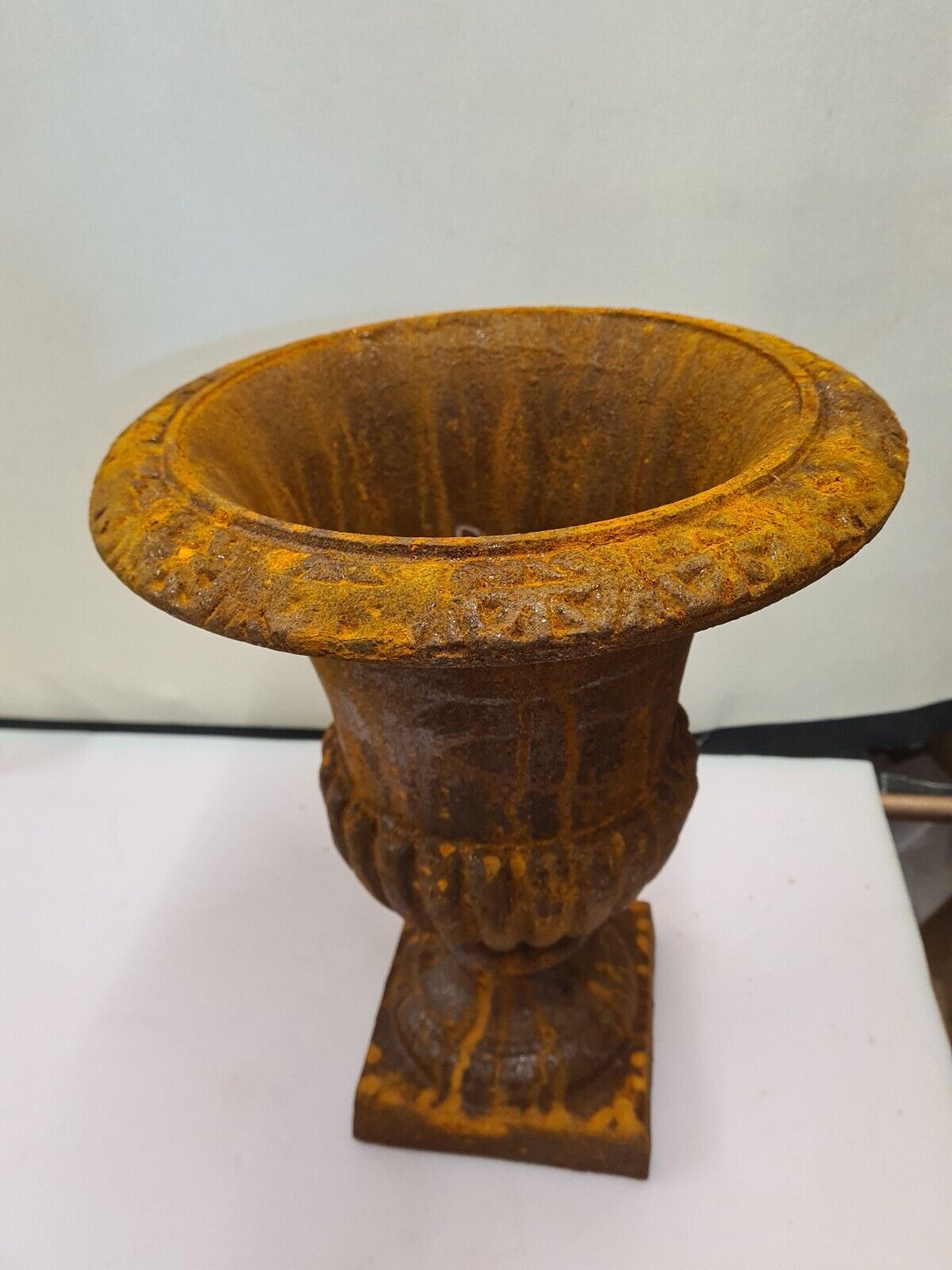 Medici cast iron vase