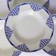 4 deep plates from Moulin des Loups et Hamage, Pantin model 211236