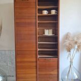 Meuble de métier - classeur à rideau double - vintage