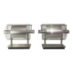 Pair of modernist wall lights, Pierre Lallemand / Moonlight "Cyclops" 1992